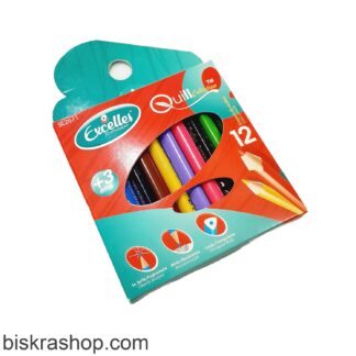 أقلام ملونة 12 قلم Excelles